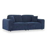 Hugo 4 Seater Sofa Deep Blue from Roseland Furniture