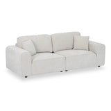 Hugo 4 Seater Sofa Natural Haze from Roseland Furniture