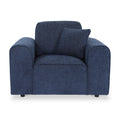 Hugo Armchair Deep Blue from Roseland Furniture