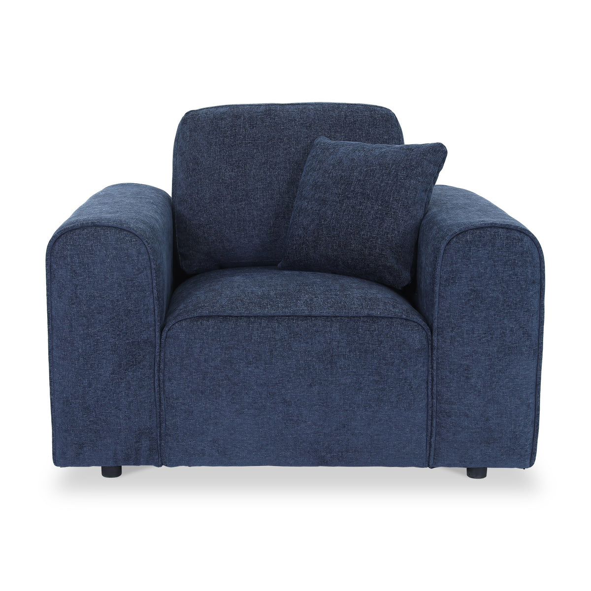 Hugo Armchair Deep Blue from Roseland Furniture