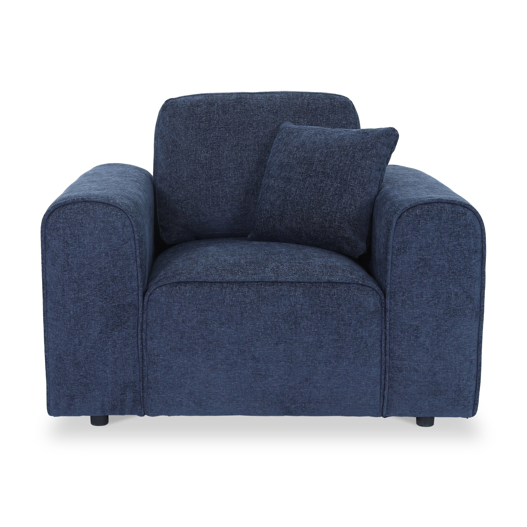 Hugo Armchair Deep Blue from Roseland Furniture