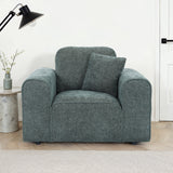 Hugo Moss Green Armchair from Roseland Furniture