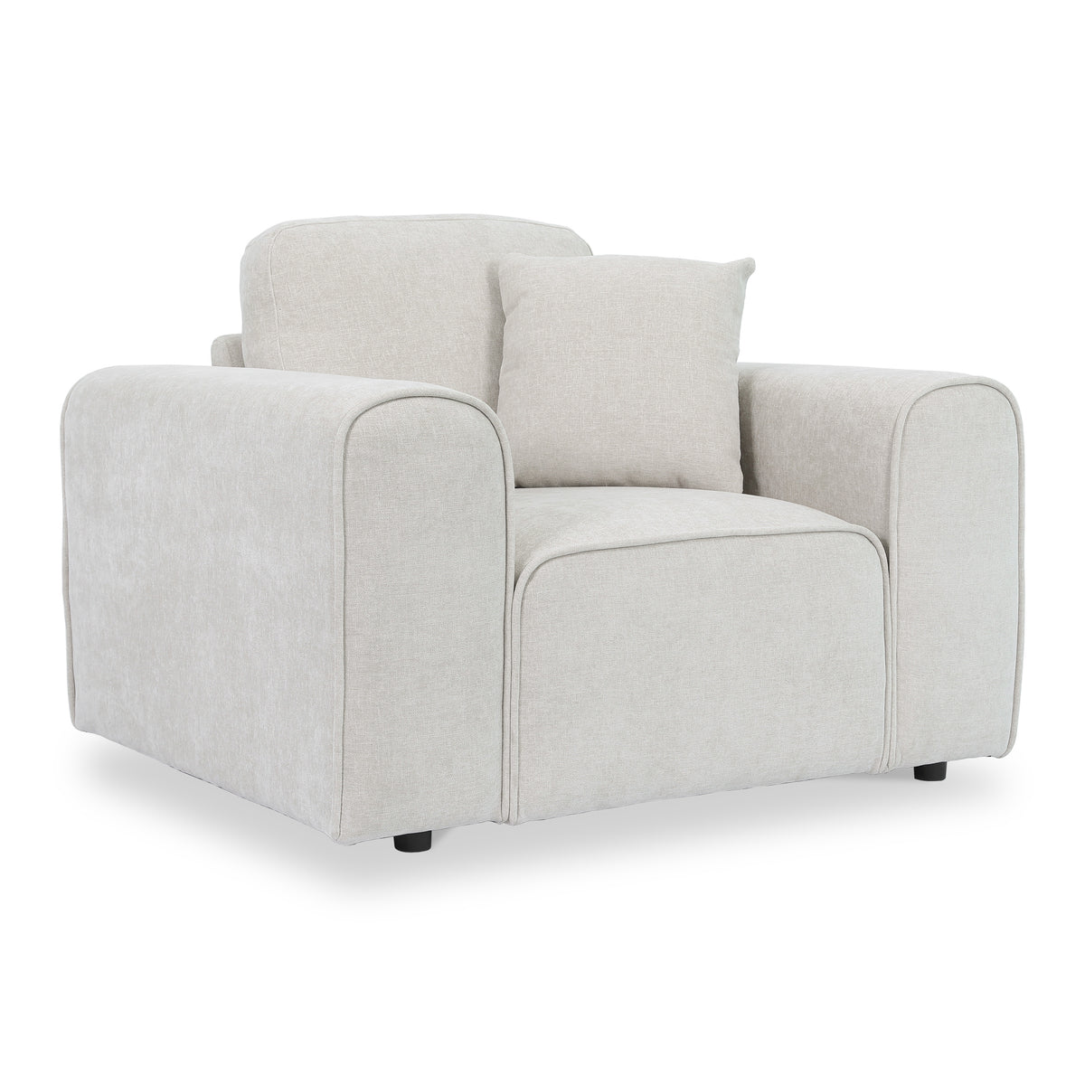 Hugo Armchair Natural Haze from Roseland Furniture