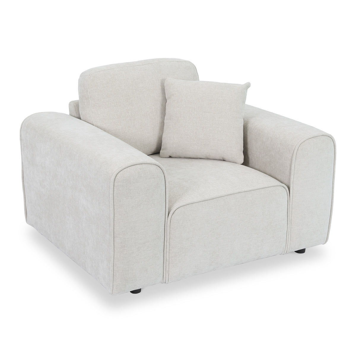 Hugo Armchair Natural Haze from Roseland Furniture