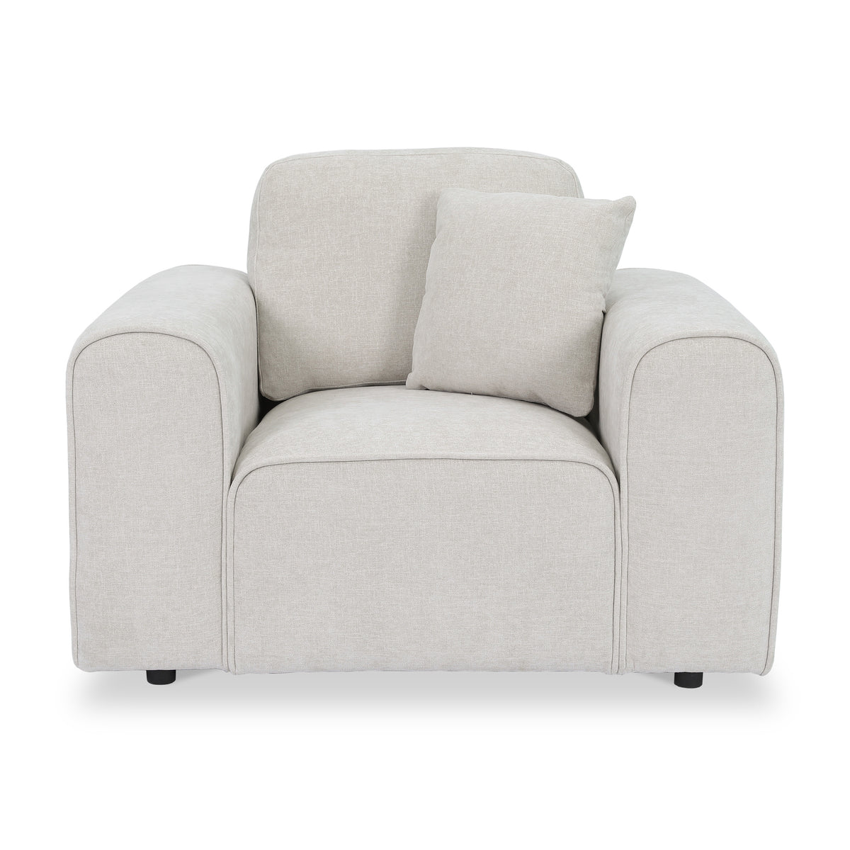 Hugo Armchair Natural Haze from Roseland Furniture