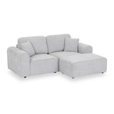 Hugo Chaise Sofa Fog from Roseland Furniture