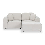Hugo Chaise Sofa Natural Haze from Roseland Furniture
