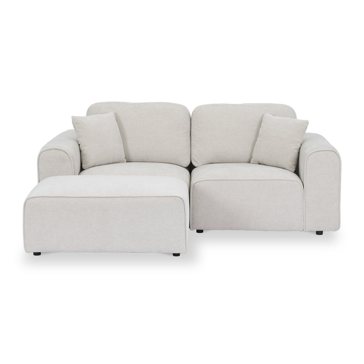 Hugo Chaise Sofa Natural Haze from Roseland Furniture