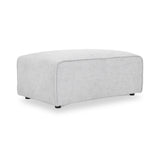 Hugo Footstool Fog from Roseland Furniture
