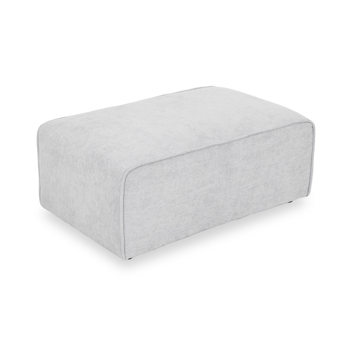 Hugo Footstool Fog from Roseland Furniture