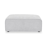 Hugo Footstool Fog from Roseland Furniture