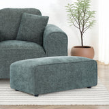 Hugo Moss Green Footstool from Roseland Furniture