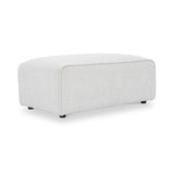 Hugo Footstool Natural Haze from Roseland Furniture