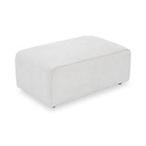 Hugo Footstool Natural Haze from Roseland Furniture