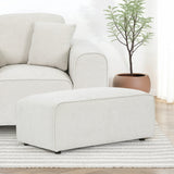 Hugo Natural Haze Footstool from Roseland Furniture