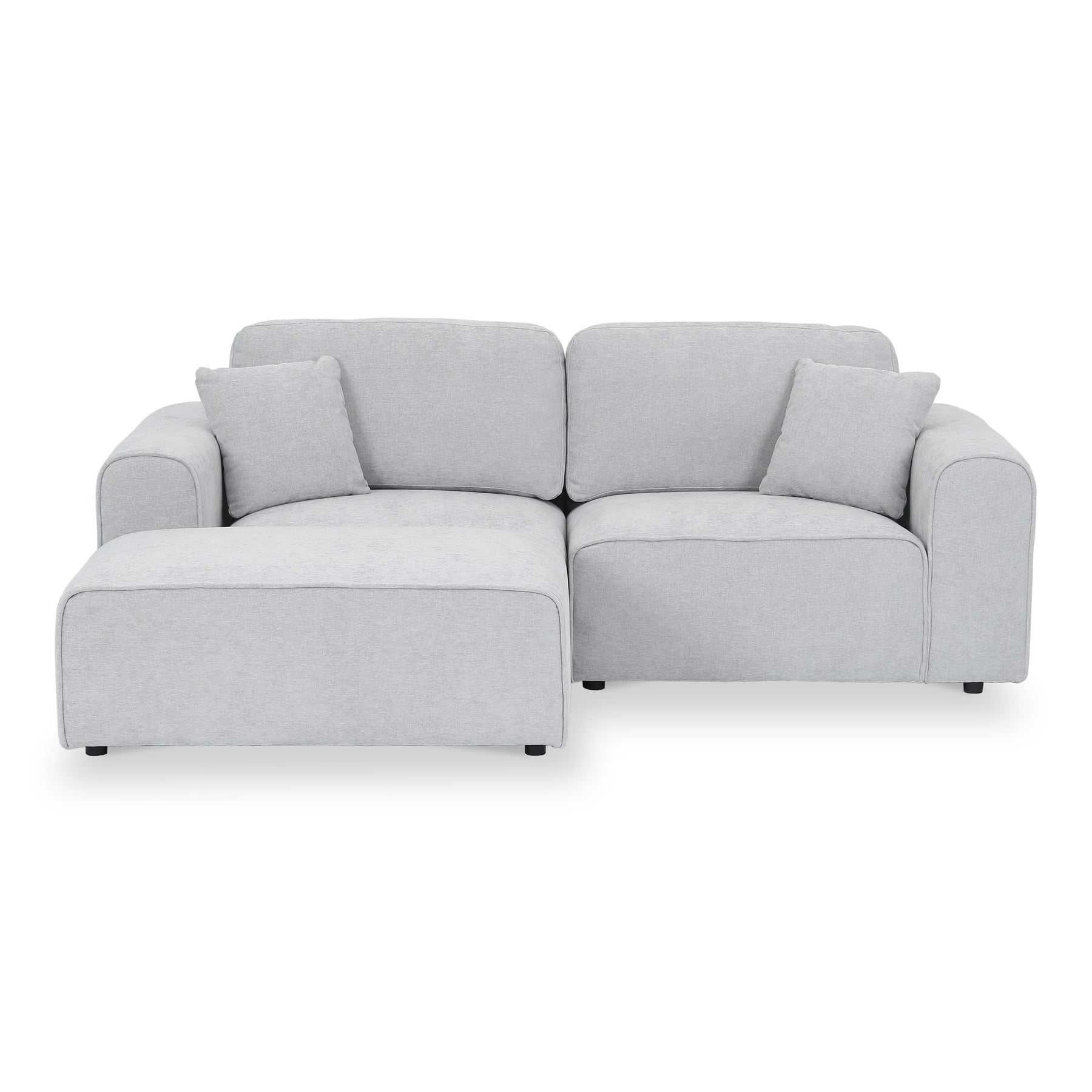 Hugo XL Chaise Sofa Fog from Roseland Furniture