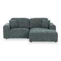 Hugo XL Chaise Sofa Moss from Roseland Furniture