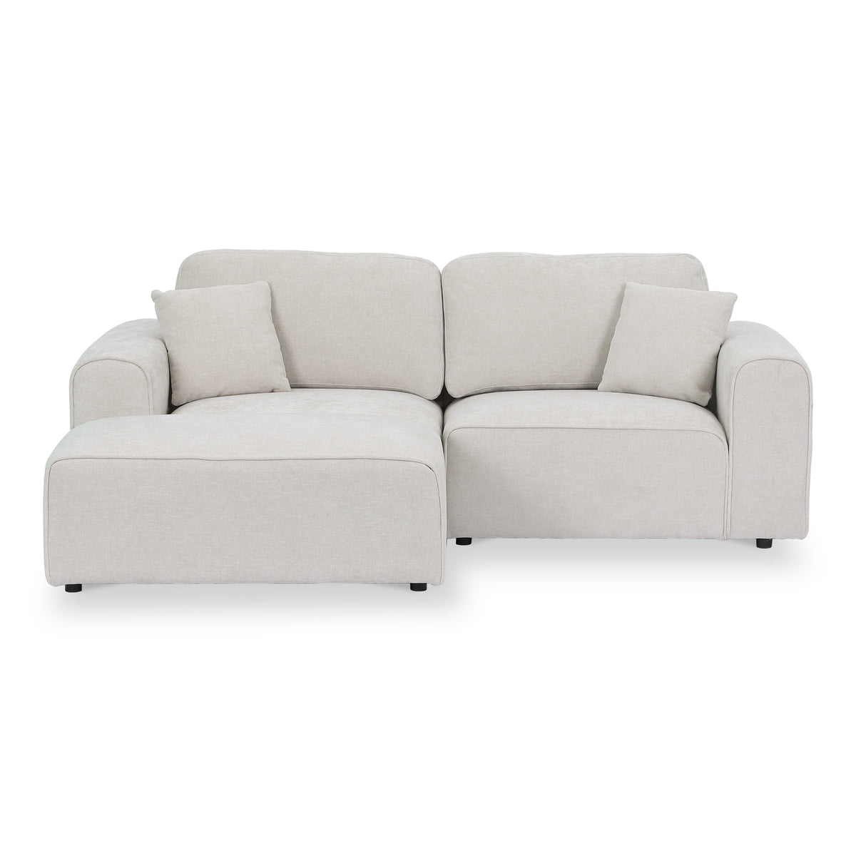 Hugo XL Chaise Sofa Natural Haze from Roseland Furniture