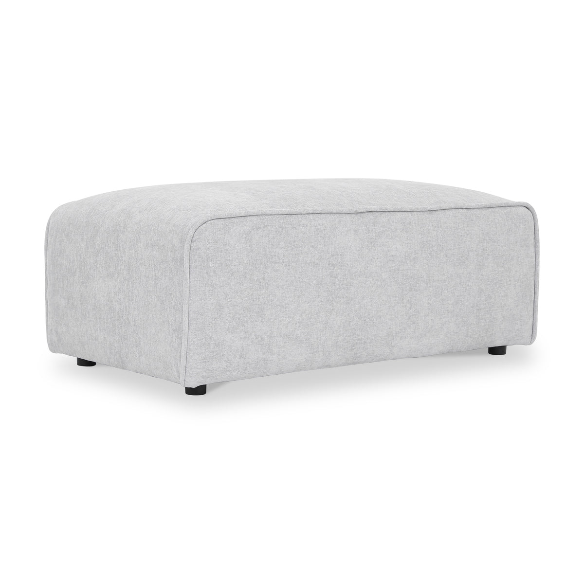 Hugo Footstool XL Fog from Roseland Furniture