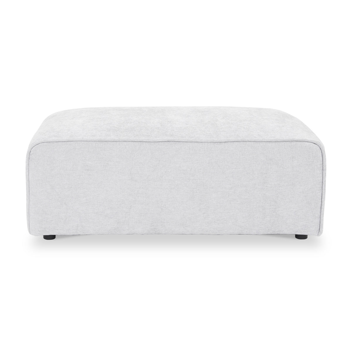 Hugo Footstool XL Fog from Roseland Furniture