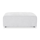 Hugo Footstool XL Fog from Roseland Furniture