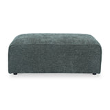 Hugo Footstool XL Moss from Roseland Furniture