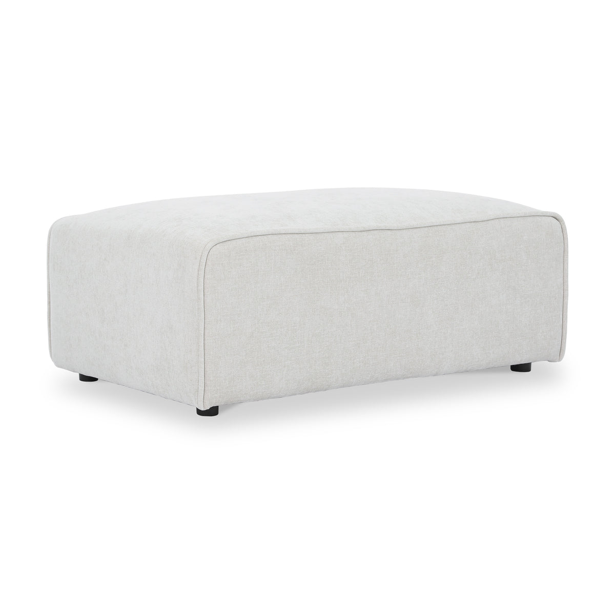 Hugo Footstool XL Natural Haze from Roseland Furniture