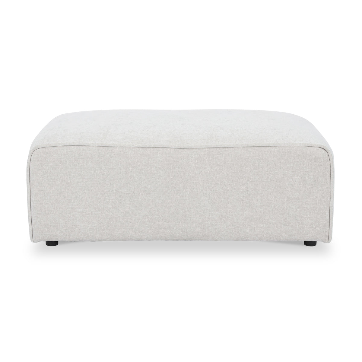 Hugo Footstool XL Natural Haze from Roseland Furniture