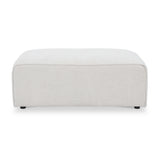 Hugo Footstool XL Natural Haze from Roseland Furniture