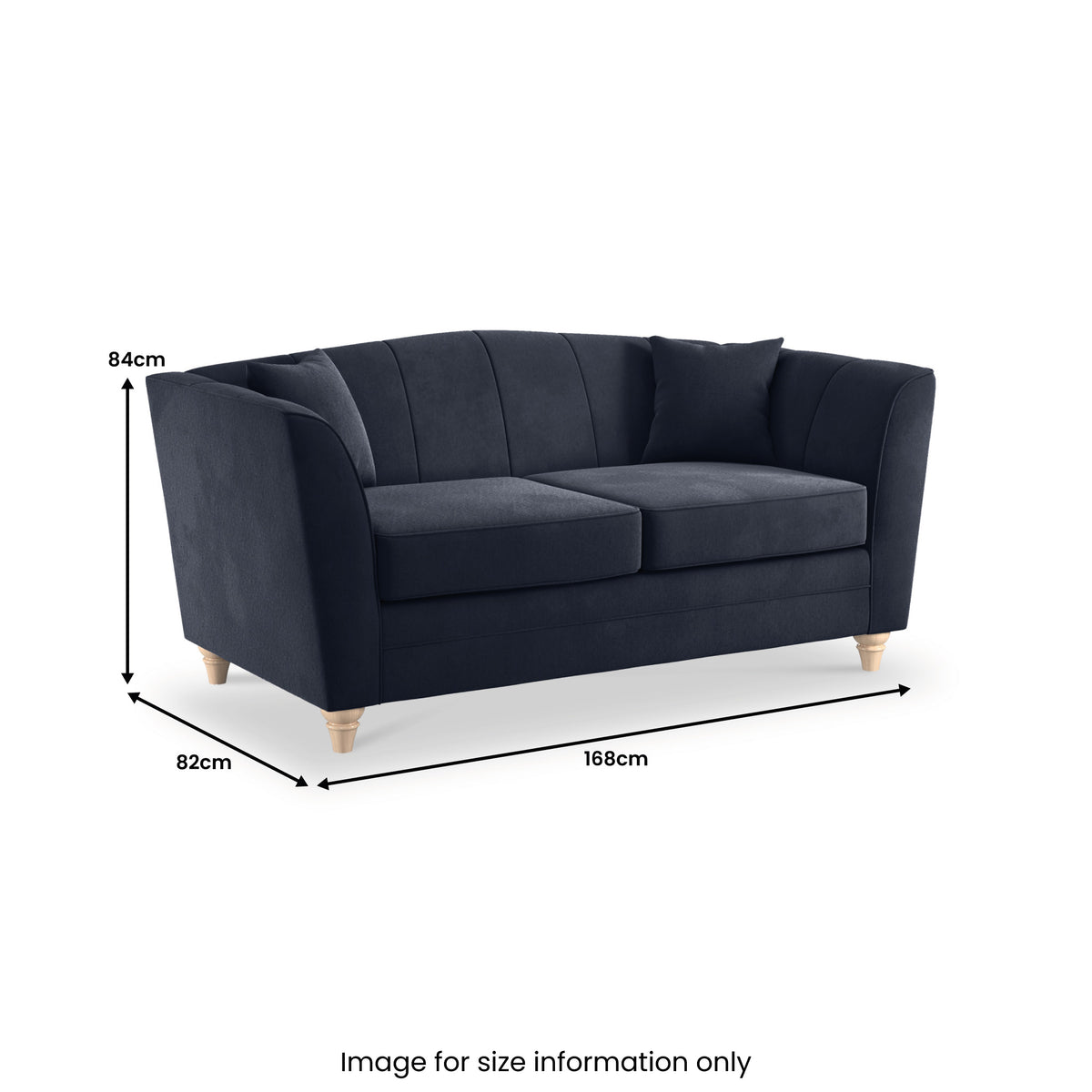 Ansdell 2 Seater Sofa Indigo from Roseland Furniture