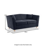 Ansdell 2 Seater Sofa Indigo from Roseland Furniture