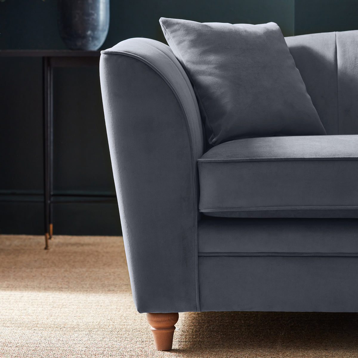 Ansdell 2 Seater Sofa Steel from Roseland Furniture