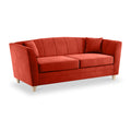 Ansdell 3 Seater Sofa Paprika from Roseland Furniture