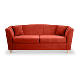 Ansdell 3 Seater Sofa Paprika from Roseland Furniture
