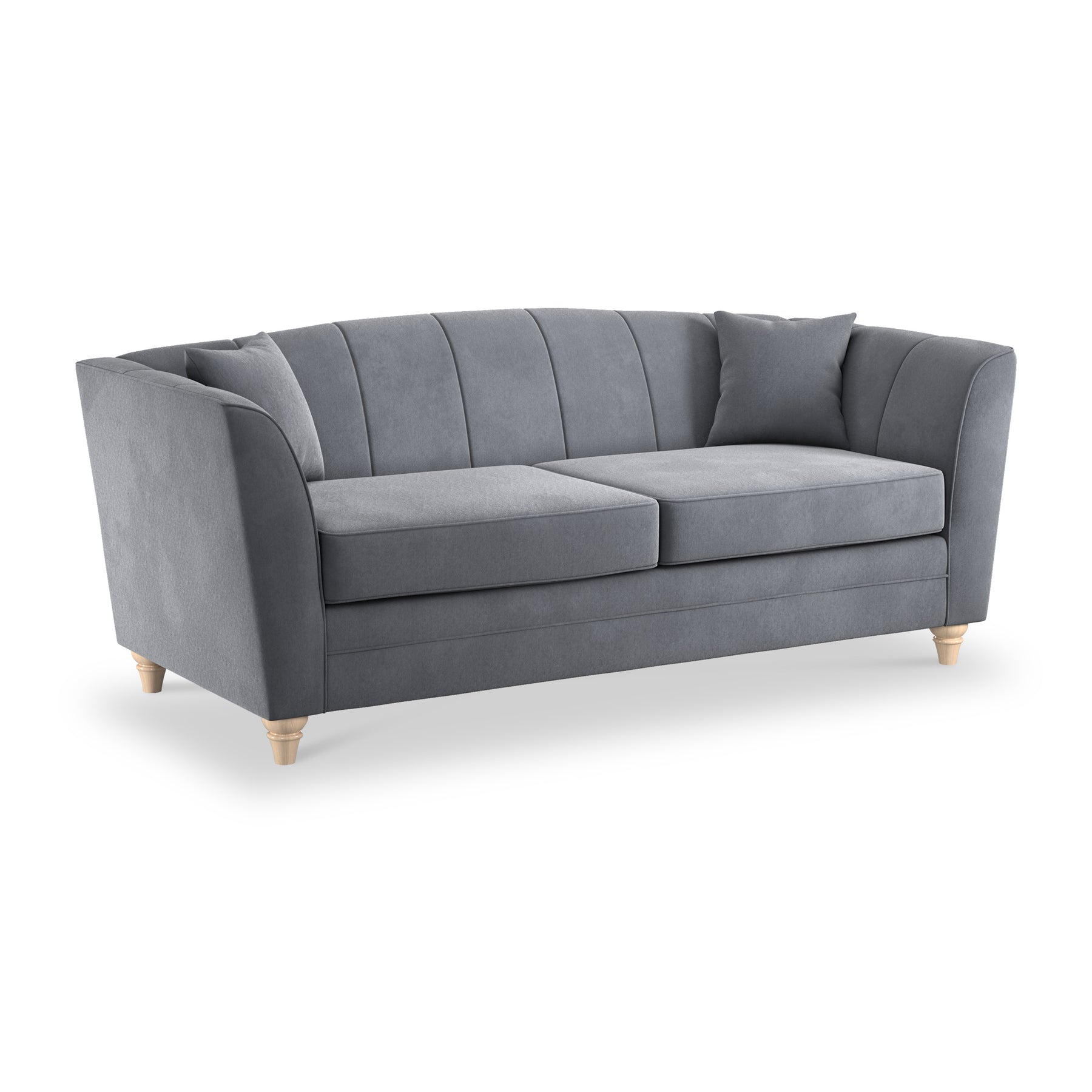 Ansdell 3 Seater Sofa Steel from Roseland Furniture