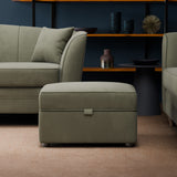 Ansdell Storage Footstool Fern from Roseland Furniture