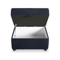 Ansdell Storage Footstool Indigo from Roseland Furniture