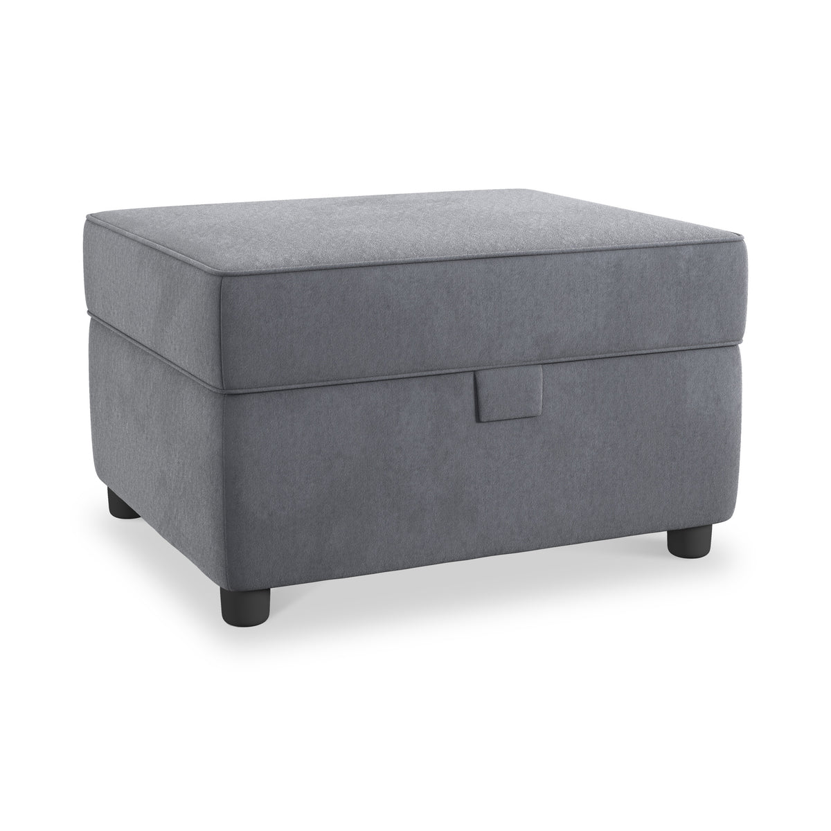 Ansdell Storage Footstool Steel from Roseland Furniture