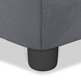 Ansdell Storage Footstool Steel from Roseland Furniture