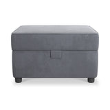 Ansdell Storage Footstool Steel from Roseland Furniture
