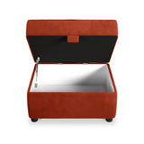 Ansdell Storage Footstool Umber from Roseland Furniture