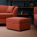 Ansdell Storage Footstool Umber from Roseland Furniture