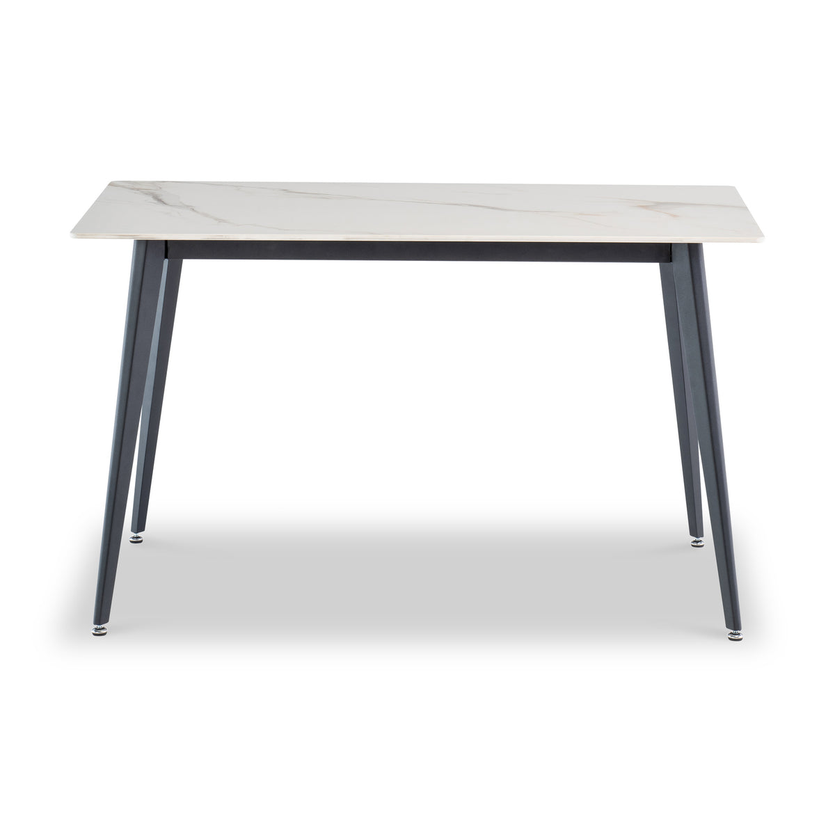 Owen White 130cm Sintered Stone Dining Table from Roseland Furniture