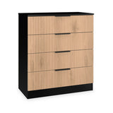 Jago Slatted Effect 4 Drawer Chest