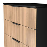 Jago Slatted Effect 4 Drawer Chest