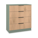 Jago Slatted Effect 4 Drawer Chest