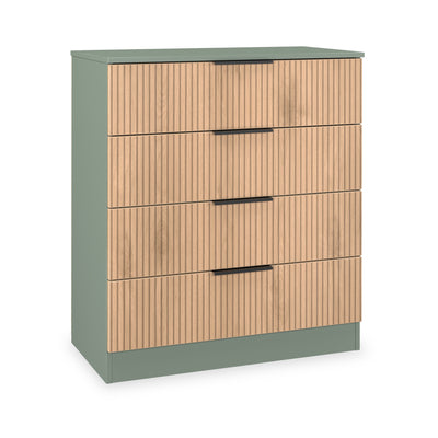 Jago Slatted Effect 4 Drawer Chest