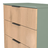 Jago Slatted Effect 4 Drawer Chest