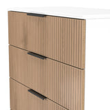 Jago Slatted Effect 4 Drawer Chest