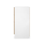 Jago-slatted-effect-6-drawer-midi-chest-white from Roseland Furniture